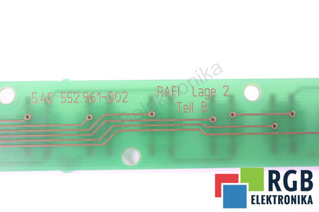 5.40 552.961-002 RAFI PARA FIPC 8.6 TECLADO