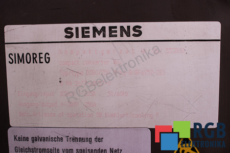 6RA2677-6DV57-0 SIEMENS SIMOREG