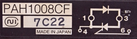 PAH1008CF NIHON INTER ELECTRONICS CORPORATION