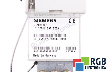6SN1123-1AB00-0HA0 SIEMENS VERSION C LT-MODUL INT.2X8A SIMODRIVE 611