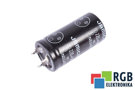 CONDENSADOR 220UF 400V JAMICON HS-V