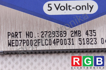 2729389 2MB 435 PHOENIX CONTACT IBS INTERBUS FLASHCARD