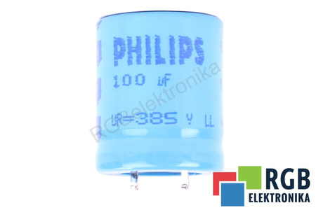CONDENSADOR MHP9823 PHILIPS 100UF, 385V