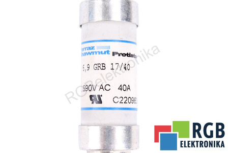 FUSIBLE 6.9GRB17/40 FERRAZ 690V, 40A