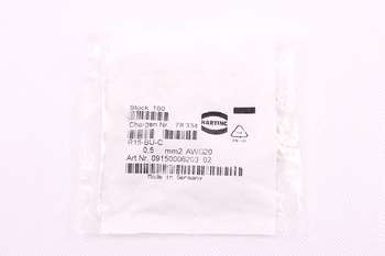 R15-BU-C HARTING CLAVIJA DE ZÓCALO