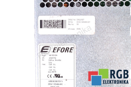 3HAC020466-001 ABB DSQC627 SR92E120