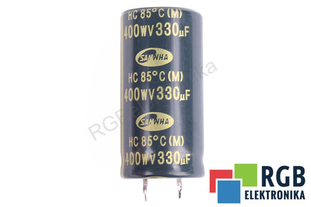 CONDENSADOR 330UF 400V SANWHA