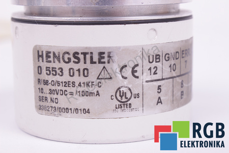 RI58-O/512ES.41KF-C HENGSTLER RI58-0/512ES.41KF-C 0553010 10-30VDC CODIFICADOR