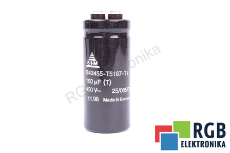 CONDENSADOR B43455-T5167-T1 S+M 160UF, 450V