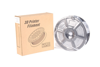 1,75MM METAL FILAMENT 0.5KG ALUMINIUM FLASHFORGE TAMAÑO EXTERIOR DEL CARRETE 180MM, TAMAÑO INTERIOR DEL CARRETE 50MM, ANCHURA DEL CARRETE 45MM