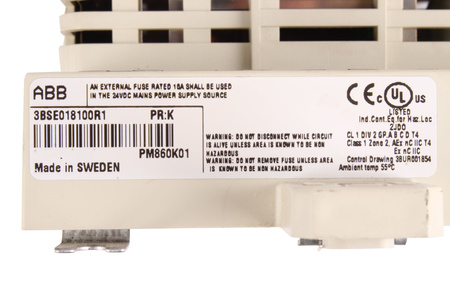 3BSE018100R1 ABB PM860K01