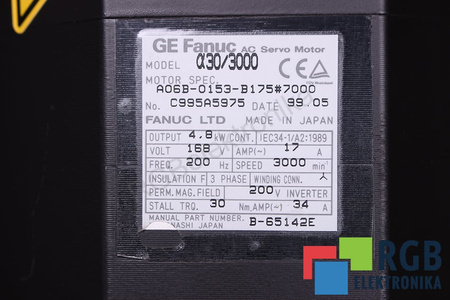 A06B-0153-B175#7000 FANUC A30/3000