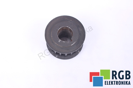 POLEA DENTADA 27X24MM CORREA 17MM EJE 12MM CHAVETERO 4X2MM Z=18