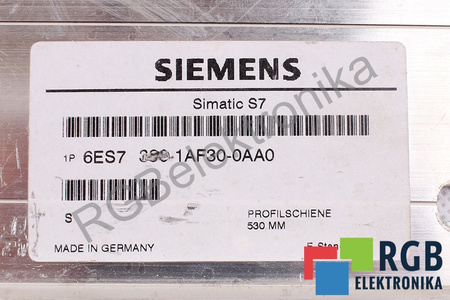 6ES7390-1AF30-0AA0 SIEMENS SIMATIC S7-300 CARRIL DE MONTAJE