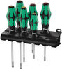 05105650001 WERA 334/6 RACK JUEGO DE DESTORNILLADORES KRAFTFORM PLUS LASERTIP + BANDEJA, 6 PIEZAS