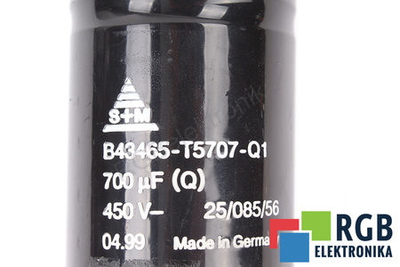 CONDENSADOR B43465-T5707-Q1 S+M 700UF, 450V