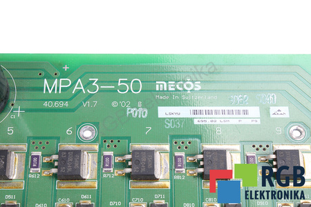 MPA3-50 MECOS TRAXLER PARA PIEZAS