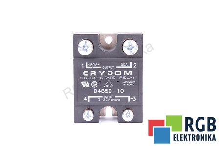 D4850-10 CRYDOM 480VAC 50A 3-32VDC