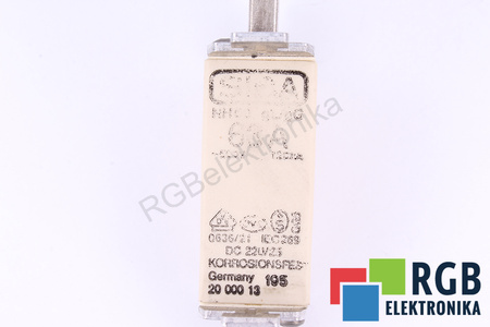 FUSIBLE 2000013 SIBA NH00 GL/GG 63A, 500VAC, 120KA