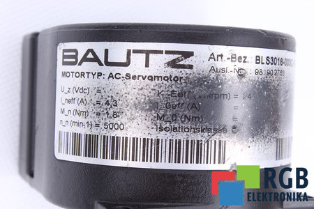 S-3016 BAUTZ CUBIERTA DEL RESOLUTOR
