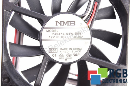 2404KL-04W-B59 NMB TECHNOLOGIES 60X60X10MM, 12V, 0.35A VENTILADOR