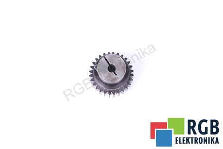 POLEA DENTADA 45X39MM CORREA 12MM EJE 9/8MM Z=28