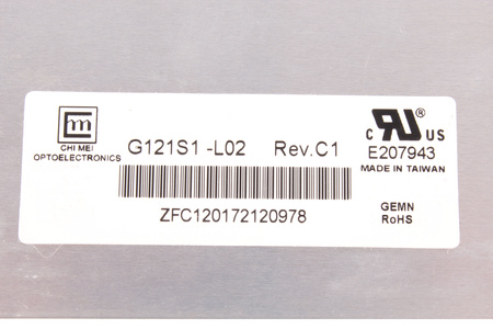 G121S1-L02 CHI MEI REV C1 MATRIZ LCD