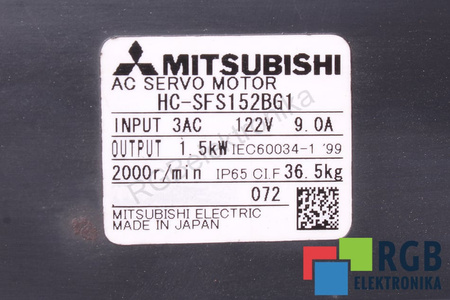 HC-SFS152BG1 MITSUBISHI ELECTRIC CNVM-4115-11