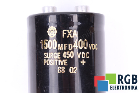 CONDENSADOR FXA HITACHI 1500UF, 400VDC