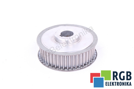 POLEA DENTADA 116X113 CORREA 33MM EJE 25MM CHAVETERO 8X3MM Z=44