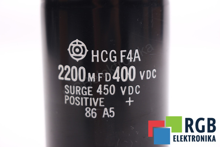 CONDENSADOR HCGF4A HITACHI 2200UF, 400VDC