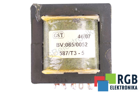 065/0052 GST 587/T3-5 TRANSFORMADOR