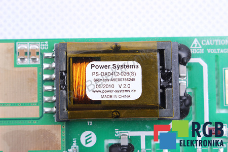 INVERSOR PS-DA0412-026 POWER SYSTEM A5E00756245