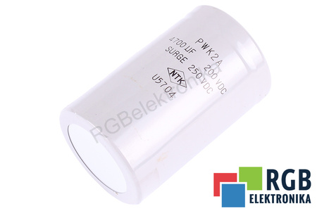 CONDENSADOR PWK2A NTK 4700UF, 200V