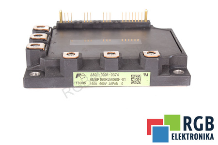 6MBP160RUA060-01 FUJI ELECTRIC A50L-0001-0374