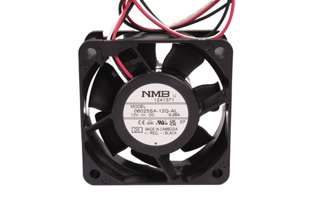 06025SA-12Q-AL MINEBEA SUSTITUTO DE 2410ML-04W-B69 60X60X25MM 60X60X25MM, 12V VENTILADOR