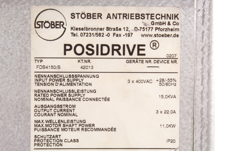 FDS4150/B STOBER 42013 POSIDRIVE FDS4000