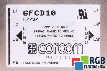 6FCD10 CORCOM FILTRO