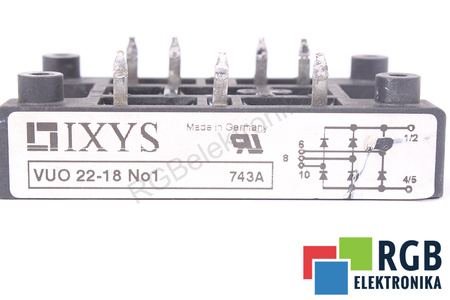 VUO22-18NO1 IXYS 22A, 1800V