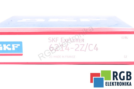 6214-2Z/C4 SKF 11000OBR/MIN, 5600OBR/MIN, 70X125X24MM, 63.7KN, 45KN RODAMIENTO