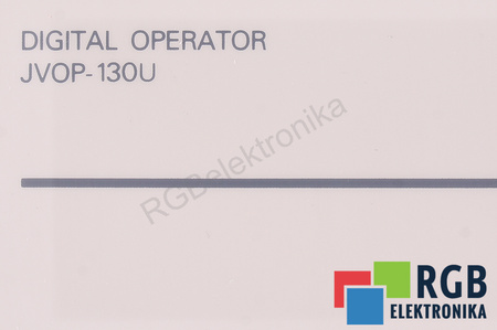 JVOP-130U YASKAWA CONTROL Y PANEL DE CONTROL