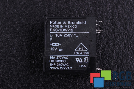 RKS-1DW-12 POTTER&BRUMFIELD RELÉ