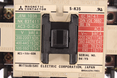 S-K35 MITSUBISHI ELECTRIC CONTACTOS PRINCIPALES