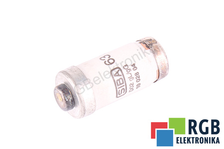 FUSIBLE 1002804 SIBA D02 GL/GG 63A, 400/250V