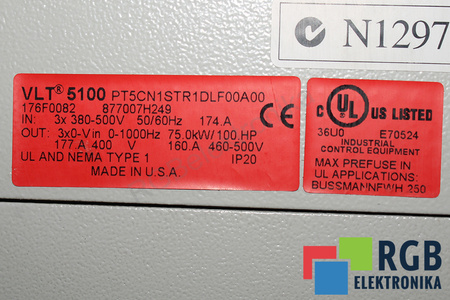 PT5CN1STR1DLF10A00C0 DANFOSS