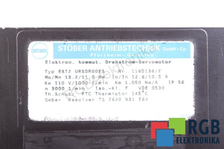 ES72 STOBER ESTATOR