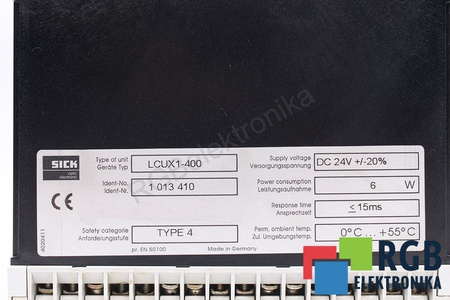 LCUX1-400 SICK RELEVO DE SEGURIDAD