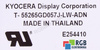 T-55265GD057J-L-W-AND KYOCERA MATRIZ LCD