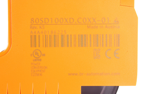 80SD100XD.C0XX-01 B&R AUTOMATION C0033364-03 CAJA