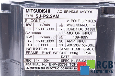 SJ-P2.2AM MITSUBISHI ELECTRIC ESTATOR